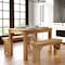 Flash Furniture Rectangle 30 in W, 46 in L, 30 in H, Pine Wood, Pinus Glabra, Light Natural XA-F-46X30-LN-GG - alternate 1